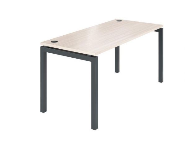 Стол на металлокаркасе АМ-004 Ясень шимо Стол на металлокаркасе АМ-004 Ясень шимо