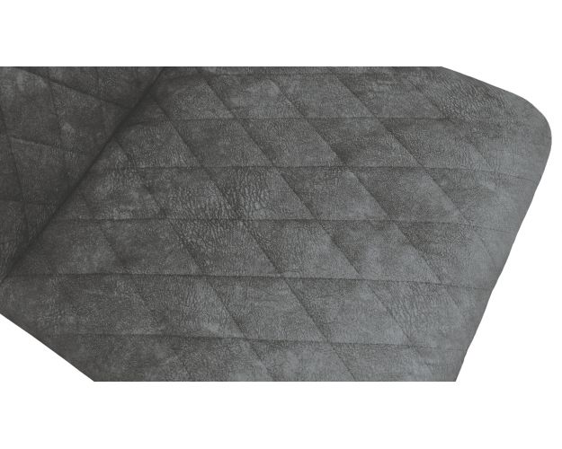 Стул «Стенли» К1С Черный муар/Микровелюр Wellmart Graphite